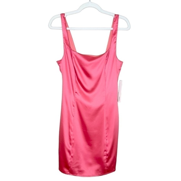 NWT Aqua X Bloomingdale's Small Pink Slip Dress - Picture 2 of 6